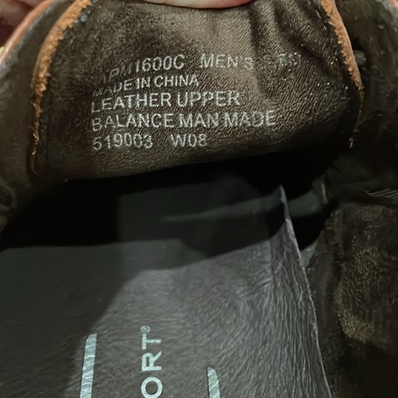 ROCKPORT Men’s Brown Leather Cap Toe Oxford Size 8 1/2 - Picture 9 of 11